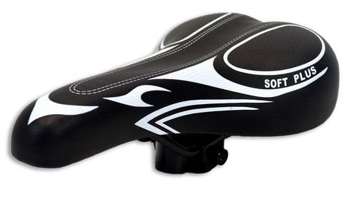 Sella bicicletta sedile bicicletta sella Dunlop comfort city bike mountain bike - Foto 5 di 7