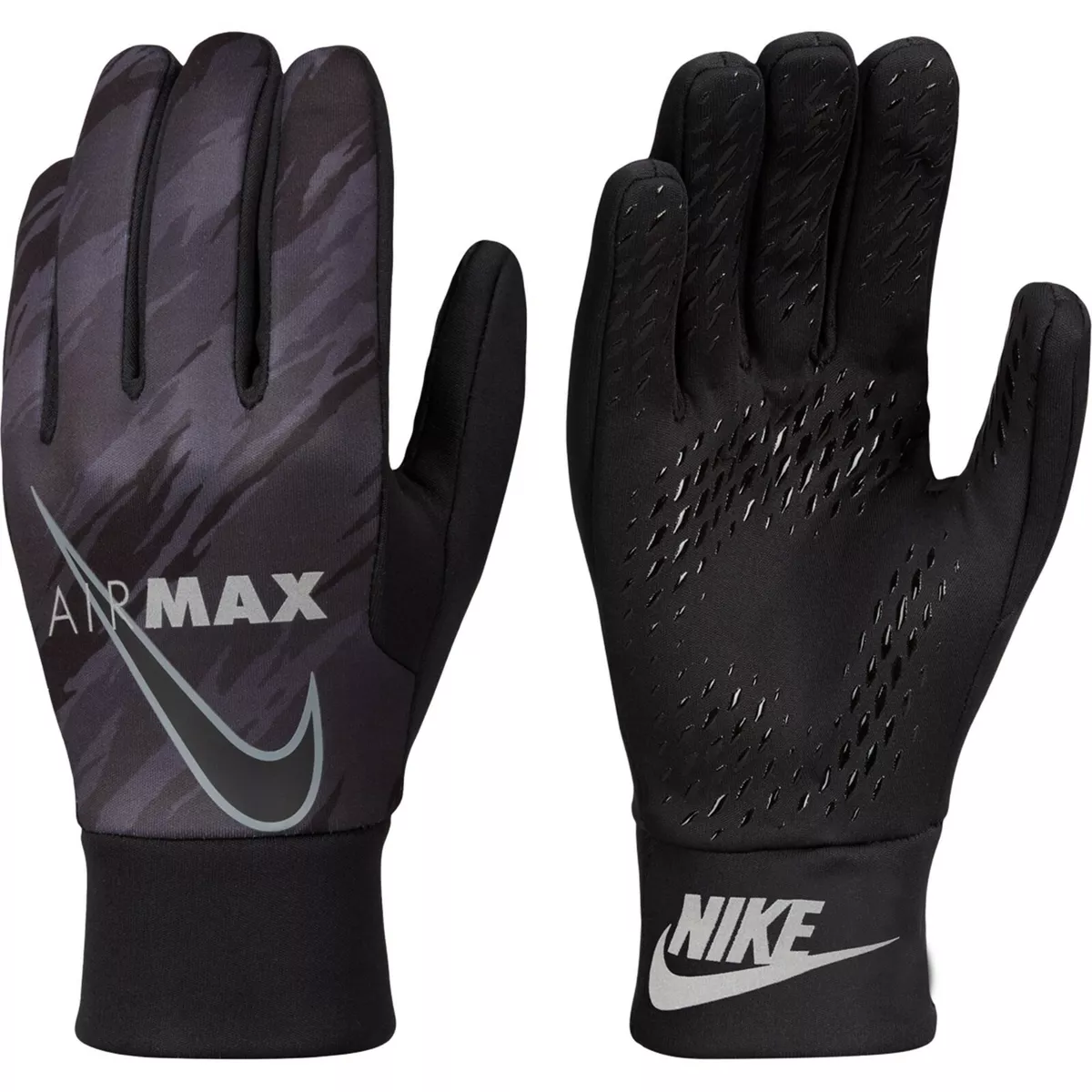 De schuld geven Bier Oceaan Nike Hyperwarm Air Max Soccer Field Player Gloves Adult Sizes Black. | eBay