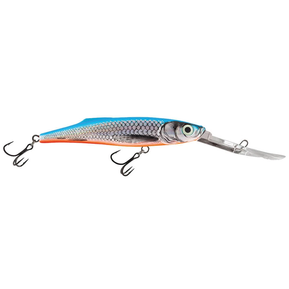 Salmo Freediver Wobbler Argent Bleu Sb sandre perche Brochet Aspe - Photo 1/1