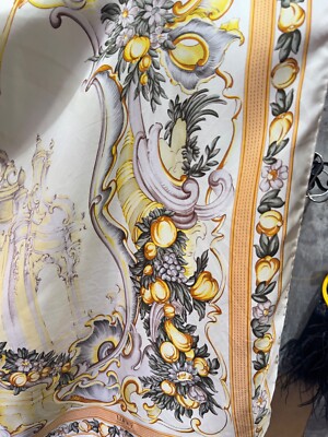 LOEWE Silk Valenciana Vintage Scarf | eBay
