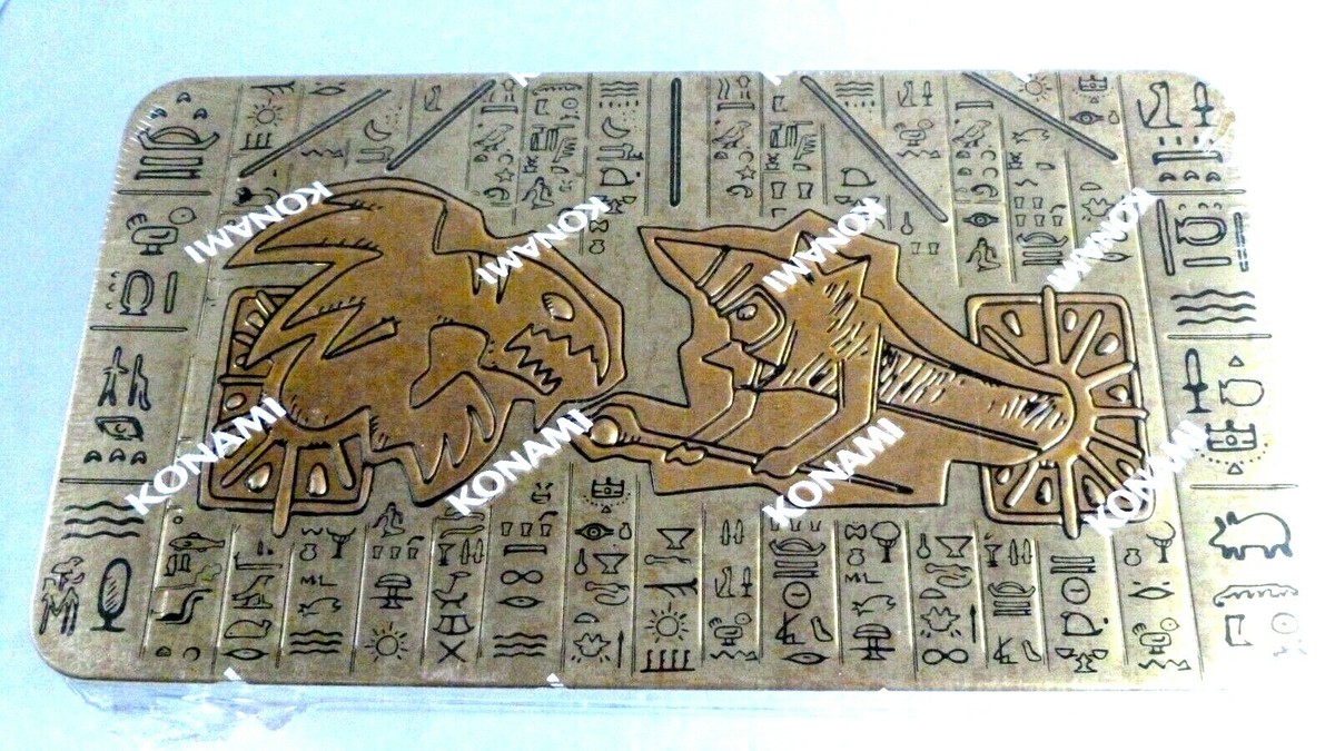 NEW Konami Shonen Jump Yu-Gi-Oh! Tin of Ancient Battles Gold Box