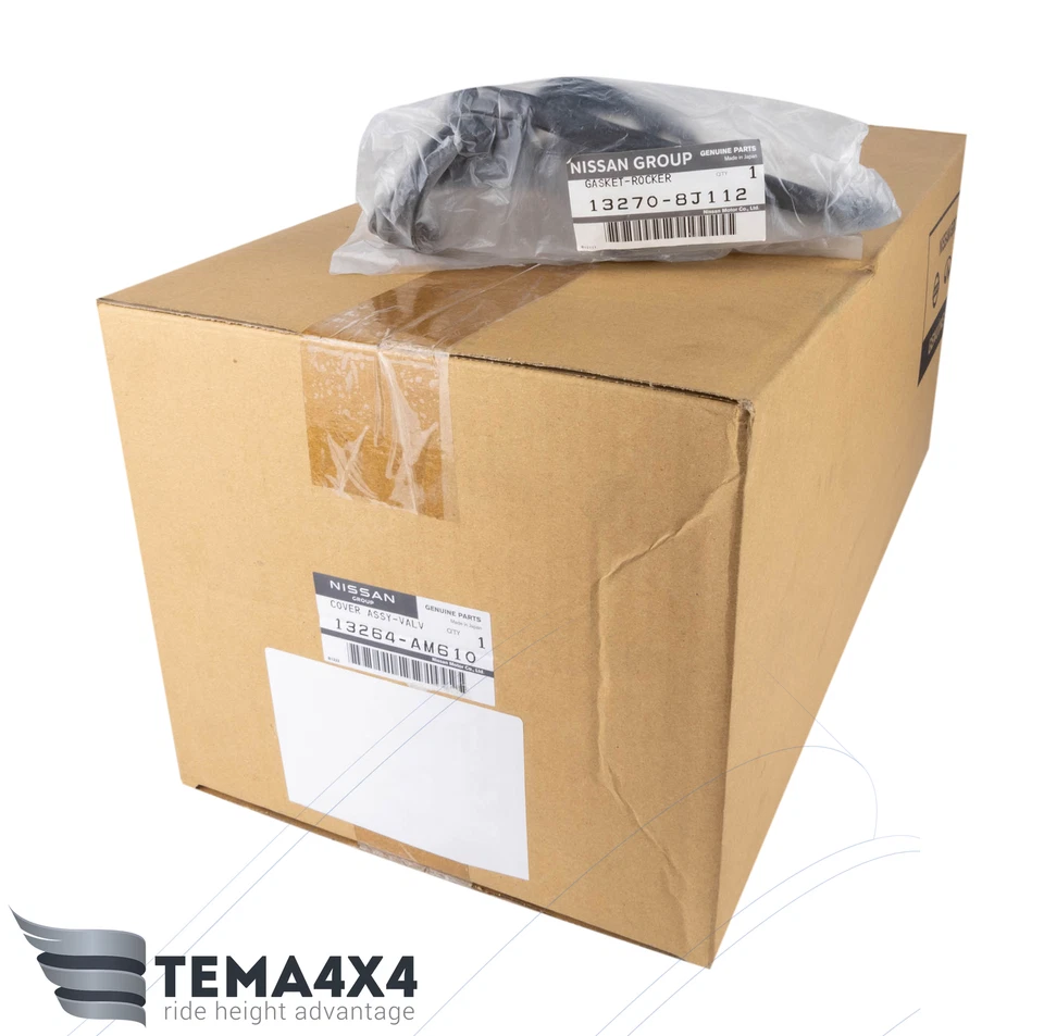 Оригинальная крышка клапана левая от оригинального производителя с прокладкой для Infiniti 13264-AM610 13264AM610 - Изображение 4 из 4