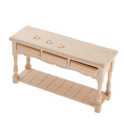 dollhouse table with storage