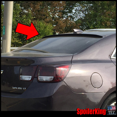 Rear Roof spoiler wing UNPAINTED (Fits: Chevy Malibu 2013-2015) SpoilerKing 284R