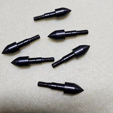 Target Bullet Points Screw Arrowheads Tips  1-3/8"x1/2"