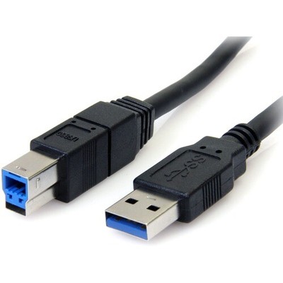 NEW Startech USB3SAB6BK 6 ft Black SuperSpeed USB 3.0 Cable A to B M/M Data