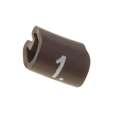 200X 05811101 Kennzeichnungsmarkierer für Kabel und Leitungen 2-3,2mm PVC TE Con