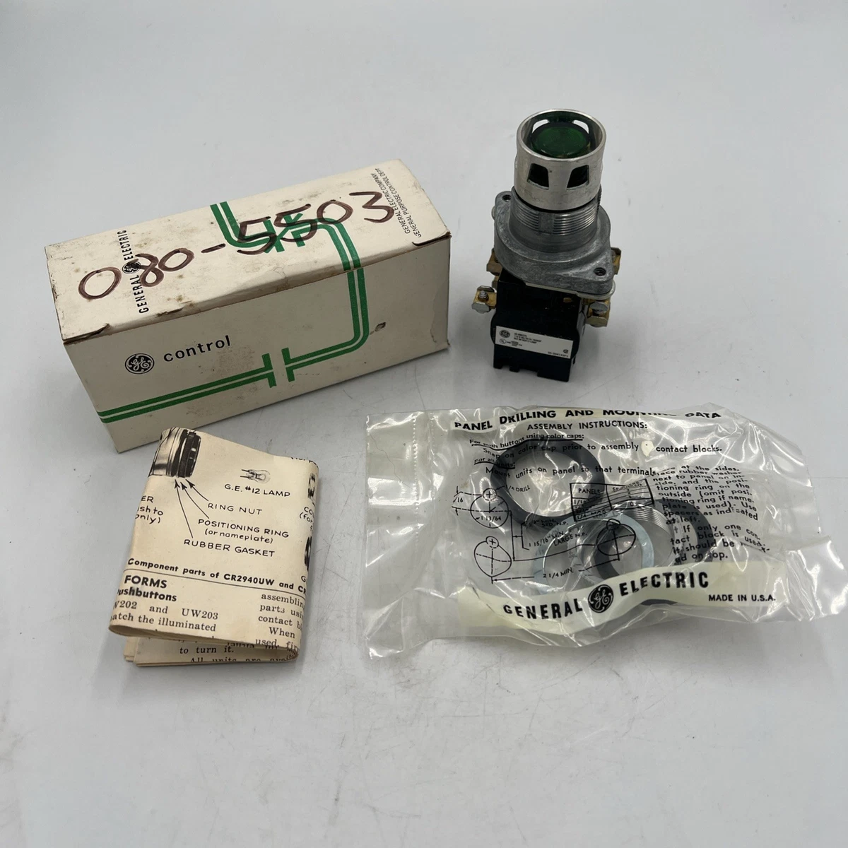 GE Industrial Pushbutton Switches for sale | eBay
