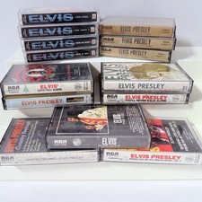 Elvis Presley Cassette Tape Lot 14 RCA Christmas A Golden Celebration Country