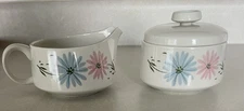 Vintage Franciscan “Maytime” Sugar And creamer set, Floral, Spring Vibes