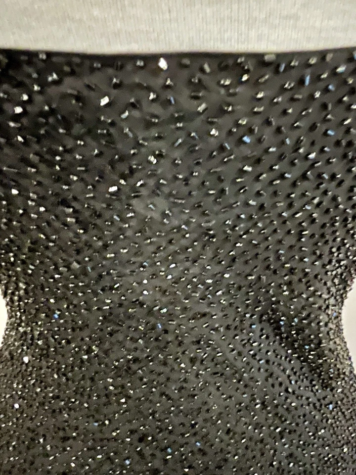 100% Silk Hand Made Beaded Dress NINA KAY Melbourne - image 4 of 4