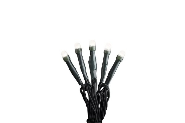Konstsmide Weihnachtsbeleuchtung Micro Led Lichterkette Gefrostet 35 WarmweißE-image