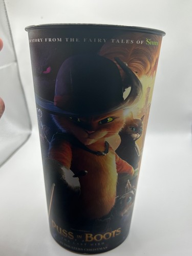 Puss in Boots The Last Wish, Dreamworks memorative AMC Plastic Decal ...