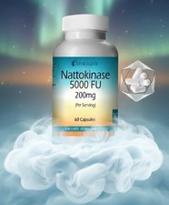 Sunlight Nattokinase 5000 FU   60 Capsules , Dietary Supplement