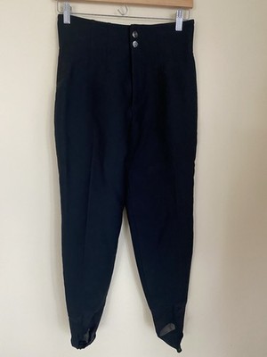 VTG Bogner Sz 8 Ski Snow Pants Stirrups Snowboarding USA Wool Blend