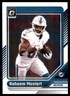 Raheem Mostert 2024 Donruss Optic #121 Dolphins NFL READ FREE SHIP AutographDen