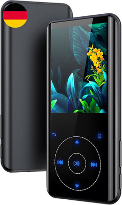 64GB MP3 Player Bluetooth 5.3, Hifi Musik Lossless Sound, Metallgehäuse Built-In