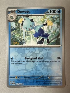 Dewott 022/086 White Flare Reverse Holo