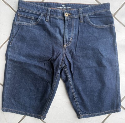 Tom Tailor Josh Regular Slim kurze Hose Shorts Jeans Herren blau Gr. 31