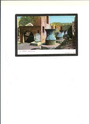 ITALY  VINTAGE PC ''Casa dei Forni, Pompei''  UNUSED  NO Writing