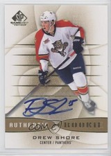 2013-14 SP Game Used Edition Authentic Rookies Gold Drew Shore #114 Auto je2