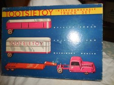 Vintage Tootsietoy 4900 Interchangeable Truck Set W/Box Never Played Condition