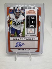 2020 Panini Contenders Draft Picks - College Ticket Autographs Bryce Hall CB