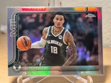 2025-26 Topps Chrome Kyle Kuzma Silver Refractor #118 Milwaukee Bucks