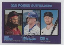 2022 Heritage Hot Box Chrome Purple Refractor Brian Miller Greg Deichmann 9e1