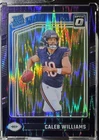 Caleb Williams RC 2024 Donruss Optic Purple Shock Rated Rookie Bears 🔥