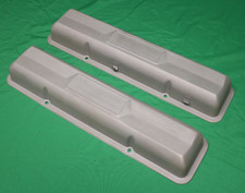 Pair Oem 1962-67 Chevrolet 327 V8 Turbo-fire Valve Covers Impala Belair Corvette