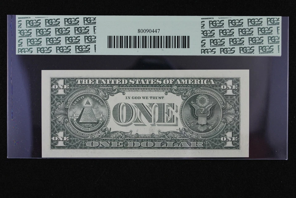 $1 2003A Star PCGS67 PPQ Federal Reserve Note B03260364* series A, New York B2 - Image 3 of 4