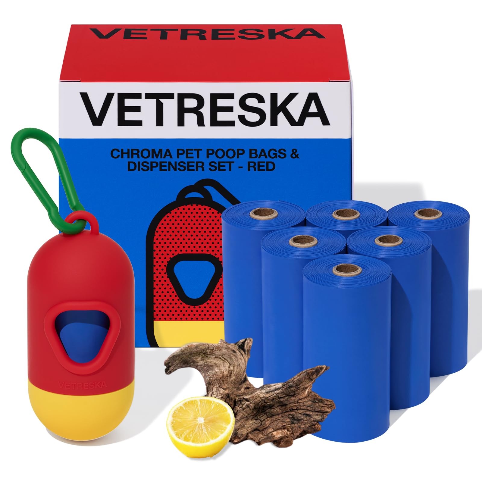 Sacs à crottes pour chiens haute performance et distributeur assorti - Finition Extra