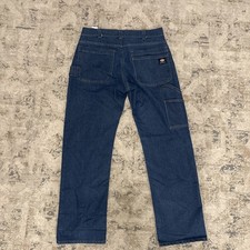 Dickies Skateboard Jeans Size 34x32 Medium Wash Carpenter Style Regular Fit
