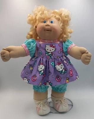 Cabbage Patch Kids 16" *Clothes Only* Purple Candy Hello Kitty Outfit Handmade