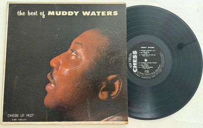 The Best Of Muddy Waters LP - Mono Chess LP-1427 Orig 1958  DG Rare Blues VG+