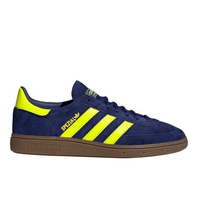 adidas gazelle silver green womens Adidas Women's Handball Spezial Blue Glow/Yellow – Tip Top Shoes of New York