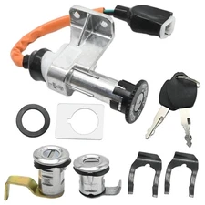 Scooter Ignition Key Switch Set for GY6 49cc 50cc 125cc 150cc 139QMB Engines ...