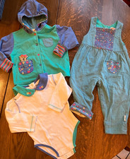 Rainbow tag Gymboree 1997 Fall Frolic hooded jacket romper bodysuit 18-24 XS