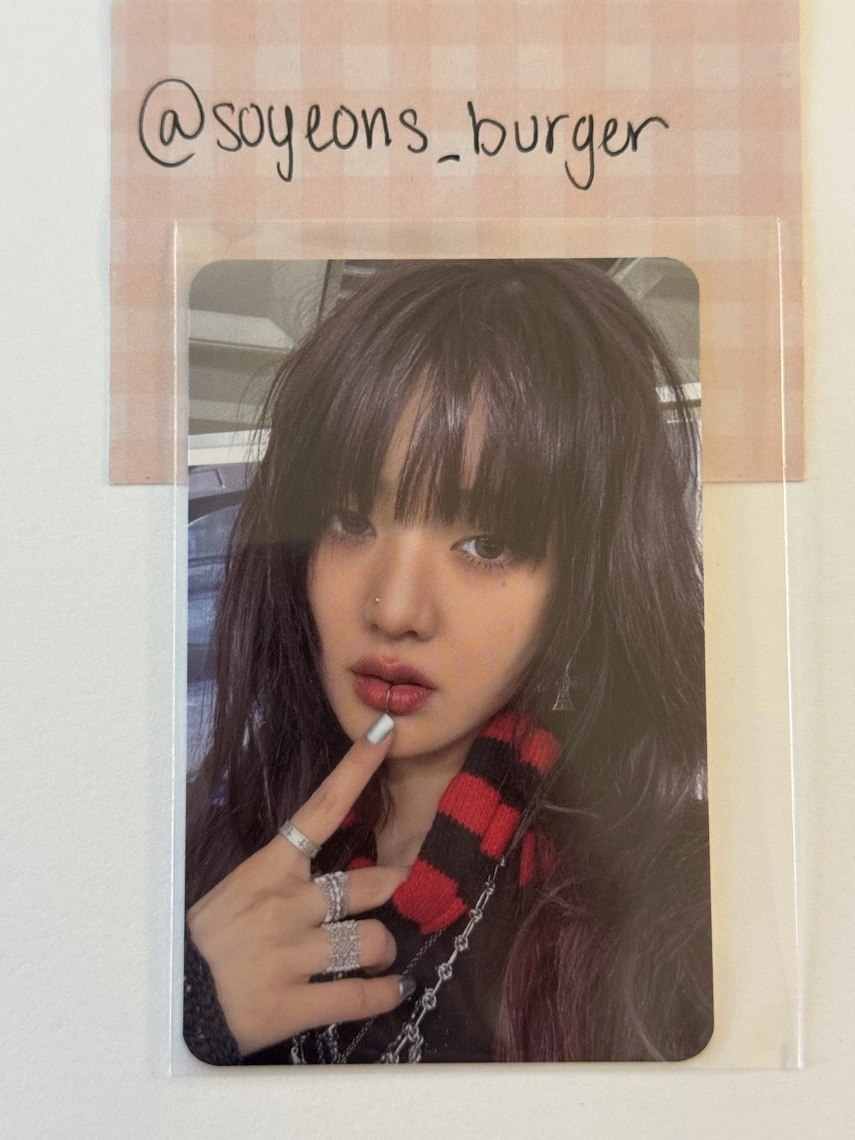 Minnie - i-dle POB photocard photocard