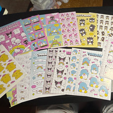 Sanrio Hello Kitty Friends 17 Sheets Plus Bonus Please Look At All Photos Sanrio Hello Kitty Friends 17 Sheets Plus Bonus Please Look At All Photos