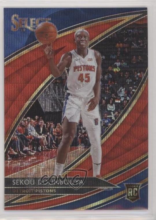 2019-20 Panini Select Courtside Tmall Red Wave Prizm Sekou Doumbouya #285 1h1