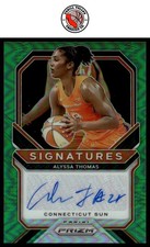 2021 Panini Prizm WNBA #SG-ALT Green Auto Alyssa Thomas