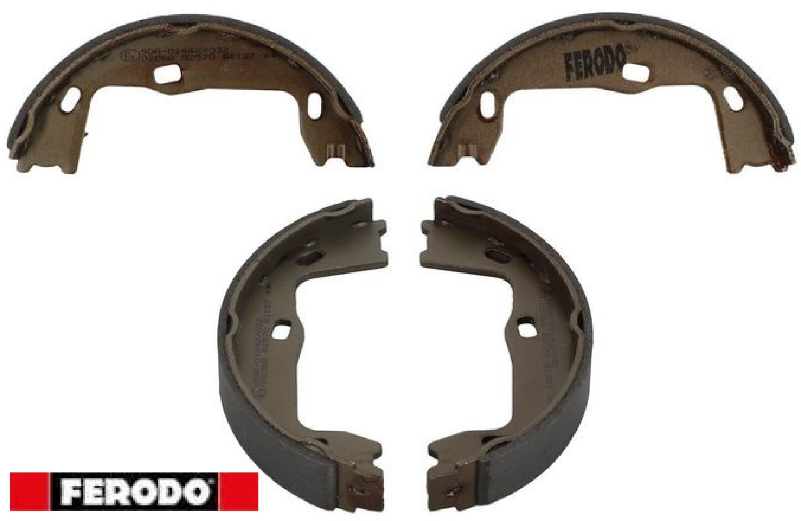 Für FERODO FSB227 Brake Shoe Set, parking brake FSB227 Brake shoe fits: ALFA RO - Bild 2