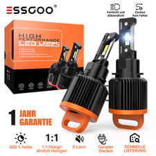 H15 Tagfahrlicht Fernlicht Auto 100W LED Scheinwerfer Xenon 12000LM Halogen HID