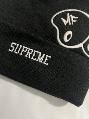 Supreme MF Doom Beanie Black FW23 New Authentic | eBay
