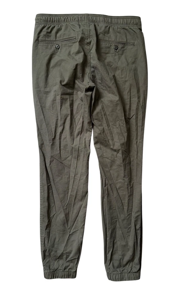 GAP Pants Mens Size Small (30x28) Olive Green Woven Joggers Slim Tapered Beach - Image 4 of 4