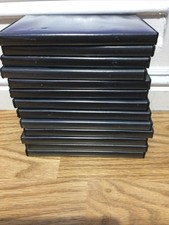 Lot of 13 Authentic Blockbuster Video Movie EMPTY DVD Rental Cases Only Logo