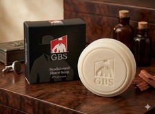 GBS 97 Natural Shave Soap  Sandalwood 