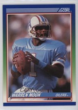1990 Score Warren Moon #105 HOF 1jm5